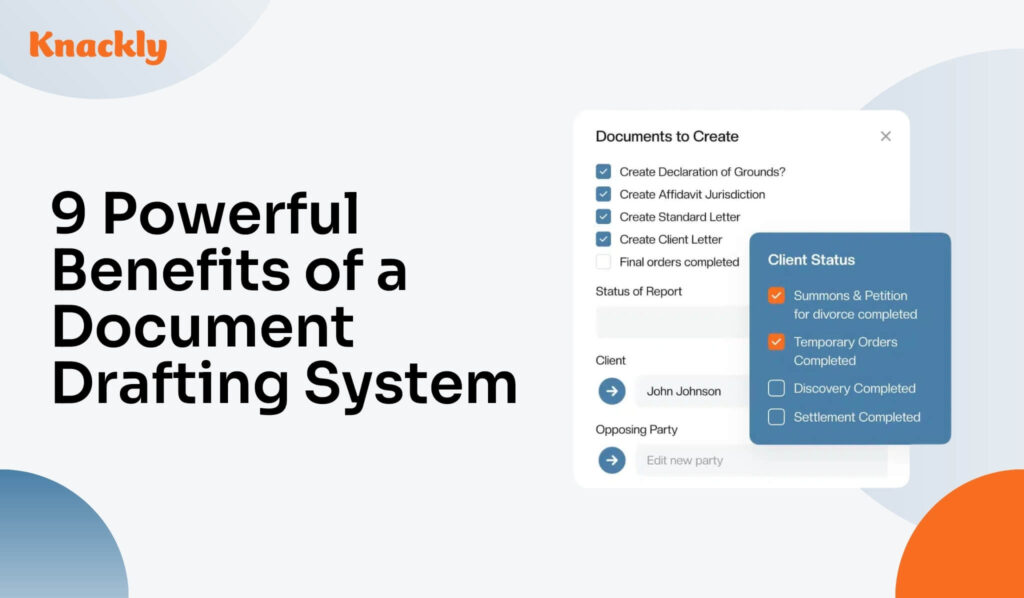 Powerful benefits of a document drafting system