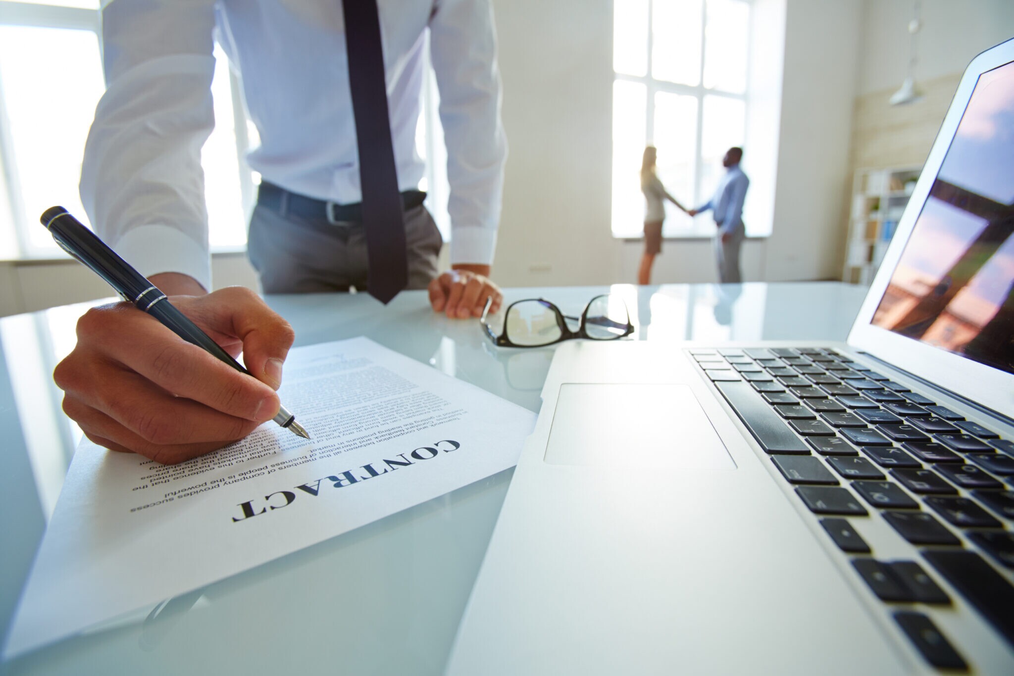 Developing contract